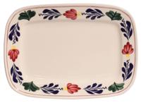 Boerenbont plateau 2 stuks 25x18cm