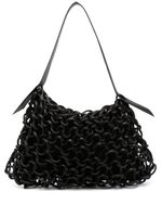 Alienina sac porté épaule Alia à design tressé - Noir