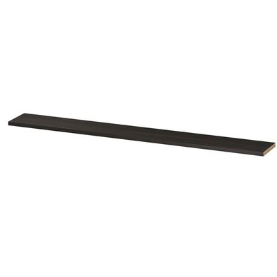 INK 35d wandplank - 275x35x3.5cm - voorzijde afgekant - tbv nis - MFC Intens eiken 1258837