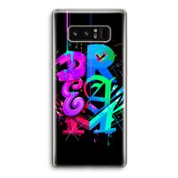 Dream: Samsung Galaxy Note 8 Transparant Hoesje Dream: Samsung Galaxy Note 8 Transparant Hoesje