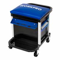 Kruk met opbergruimte Workpro 46 X 36 X 52 CM Plastic
