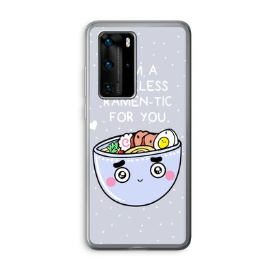 I'm A Hopeless Ramen-Tic For You: Huawei P40 Pro Transparant Hoesje
