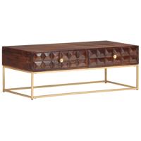 Salontafel 112x50x40 cm Massief mangohout