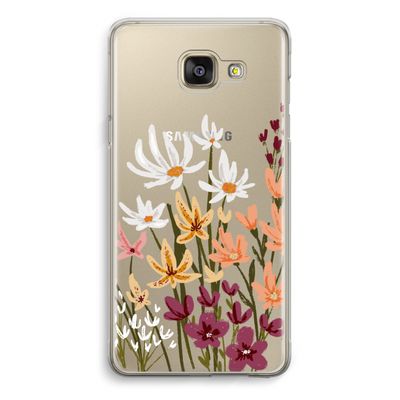 Painted wildflowers: Samsung Galaxy A5 (2016) Transparant Hoesje