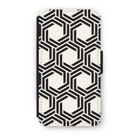 Geometrisch patroon: iPhone X Flip Hoesje Geometrisch patroon: iPhone X Flip Hoesje