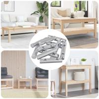 VidaXL Moer 413 pcs verzinkt 60 x 12 mm ijzer