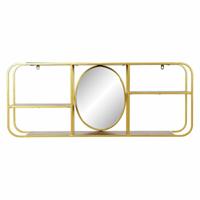 Wandspiegel DKD Home Decor Bruin Gouden 100 x 18 x 40 cm