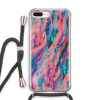 Electric Times: iPhone 8 Plus Transparant Hoesje met koord