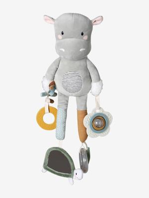 TANANIE activiteitenknuffel om op te hangen grijs