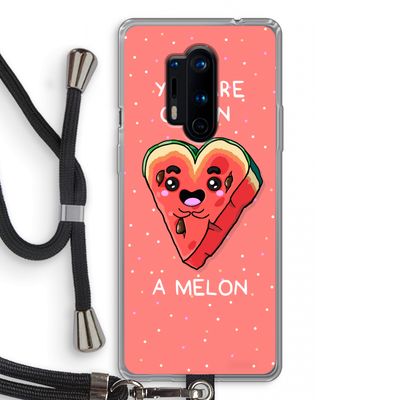 One In A Melon: OnePlus 8 Pro Transparant Hoesje met koord