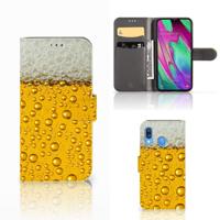 Samsung Galaxy A40 | Book Cover | Bier | Portemonnee hoesje