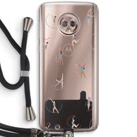 Dancing #3: Motorola Moto G6 Transparant Hoesje met koord
