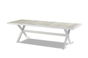 Canterbury Tuintafel 247x96 - Wit - Sophie