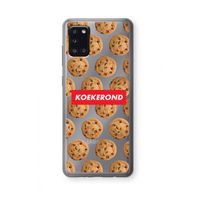 Koekerond: Samsung Galaxy A31 Transparant Hoesje