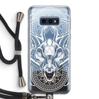 Oh Deer: Samsung Galaxy S10e Transparant Hoesje met koord