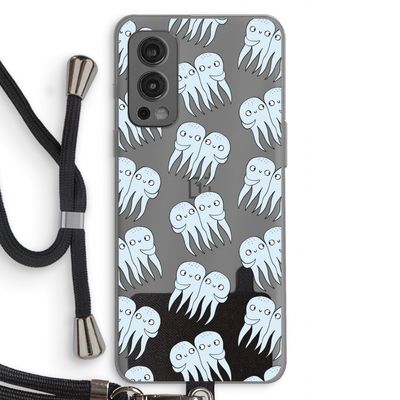 Octopussen: OnePlus Nord 2 5G Transparant Hoesje met koord