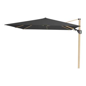 Platinum Challenger Zweefparasol T2 premium - 3x3 m. Oak - Faded Black