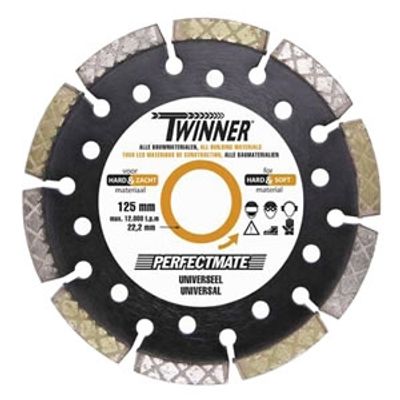 Perfectmate Twinner 230 Diamantschijf | Universeel | 230 mm - Twinner230