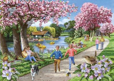 Apple Blossom Time Puzzel 500 XL stukjes
