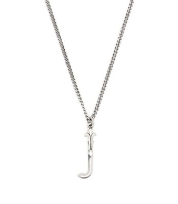 Emanuele Bicocchi collier à pendentif Alphabet - Argent