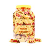 Toblerone Mini chocolade kerstcadeau "Merry Christmas" - 125 stuks - 1 Toblerone Mini chocolade kerstcadeau "Merry Christmas" - 125 stuks - 1