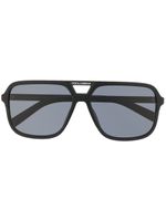 Dolce & Gabbana Eyewear lunettes de soleil à monture aviateur - Noir