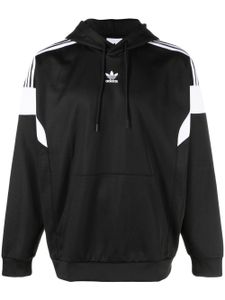 adidas hoodie à logo brodé - Noir