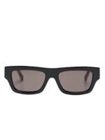 Gucci Eyewear lunettes de soleil teintées à monture carrée - Noir