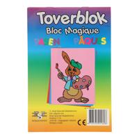 Boek Specials Nederland BV Tover- krasblok pasen a5