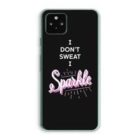 Sparkle quote: Google Pixel 5a 5G Transparant Hoesje