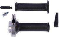 Domino gasgreep set "vintage" throttle grips alu pole 1-pull type hf