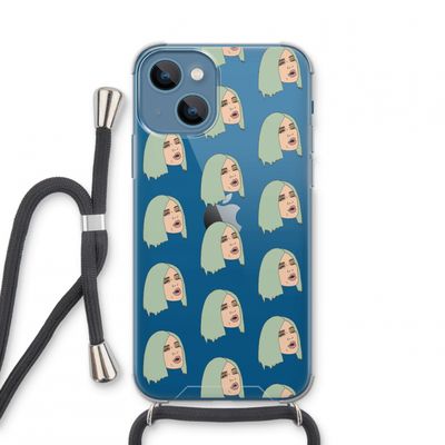 King Kylie: iPhone 13 mini Transparant Hoesje met koord