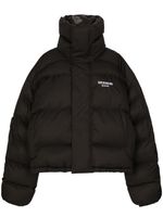 Dolce & Gabbana DGVIB3 DGVIB3-embroidered puffer jacket - Noir