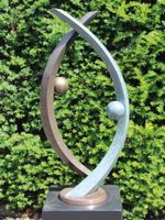 Bronzen beeld Design koppel, 74 cm