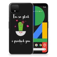 Google Pixel 4 XL Telefoonhoesje met Naam Cactus Glad