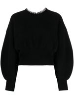 Alexander Wang pull en maille boule - Noir - thumbnail