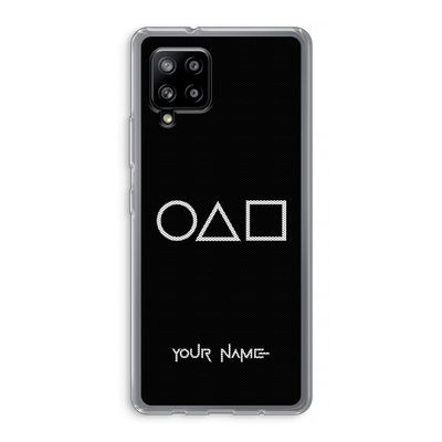 Squid Game: Samsung Galaxy A42 5G Transparant Hoesje