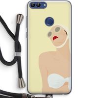 Summer: Huawei P Smart (2018) Transparant Hoesje met koord