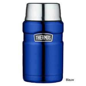 Lekdichte King Thermos Food Jar 710 ml - Blauw