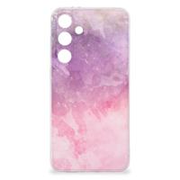 Smartphone hoesje Samsung Galaxy S24 FE Pink Purple Paint