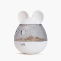 Kattensnoepjesdispenser - CATIT - PIXI - Muizenorenontwerp - Wit