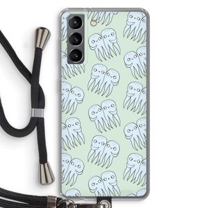 Octopussen: Samsung Galaxy S21 Transparant Hoesje met koord