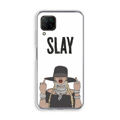Slay All Day: Huawei P40 Lite Transparant Hoesje