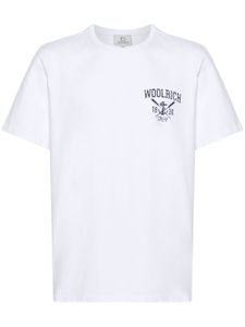 Woolrich t-shirt en coton à logo imprimé - Blanc