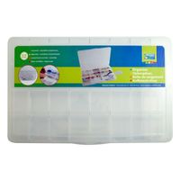 Opberg/sorteer box/dozen met 32 vakken 35 cm - thumbnail