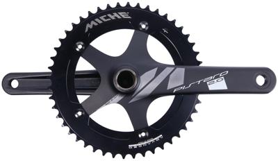 MICHE crankstel "pistard 2.0" crankset pistard 2.0" 48 teeth