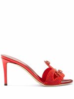 Giuseppe Zanotti sandales Lili Borea à ornements - Rouge - thumbnail