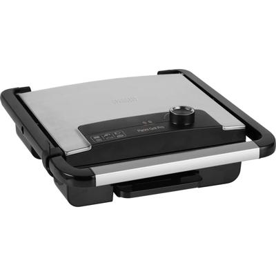 Princess 01.112425.01.001 Elektrisch Paninigrill Anti-aanbaklaag, Controlelampje, Inklapbaar Zwart
