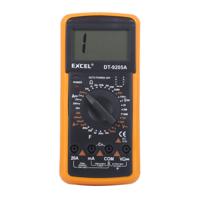 DT9205A LCD Digitale Multimeter voor het testen van de Diode / Transistor hFE Measuring functie