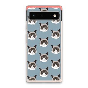 It's a Purrr Case: Google Pixel 6 Transparant Hoesje